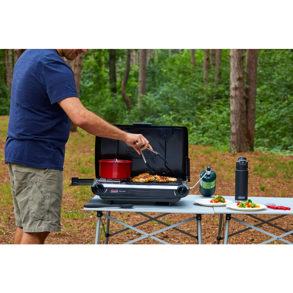 Coleman Tabletop Propane Gas Camping Grill/Stove, 2-Burner - Image 10