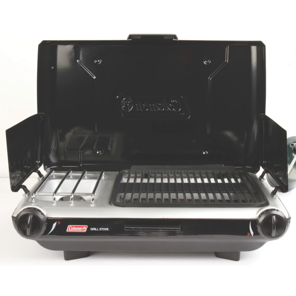 Coleman Tabletop Propane Gas Camping Grill/Stove, 2-Burner - Image 2