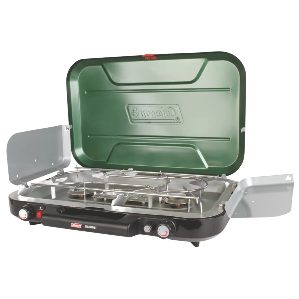 Coleman Even-Temp™ Propane Gas Camping Stove, 3-Burner - Image 2